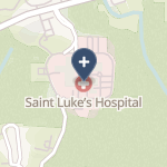 St Lukes Hospital on map