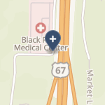 Black River Community Medical Center on map