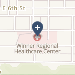 Winner Regional Healthcare Center - Cah on map