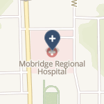 Mobridge Regional Hospital - Cah on map