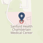 Sanford Chamberlain Medical Center on map