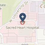 Sacred Heart Hospital on map