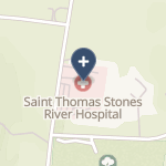 Saint Thomas Stones River Hospital on map