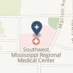 Southwest Ms Regional Medical Center on map