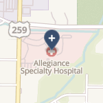 Allegiance Specialty Hospital Of Kilgore on map