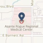 Asante Rogue Regional Medical Center on map