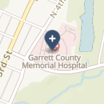 Garrett County Memorial Hospital on map