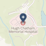 Hugh Chatham Memorial Hospital on map