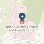 North Country Hospital And Health Center on map