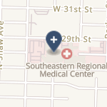 Southeastern Regional Medical Center on map