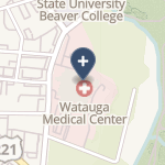 Watauga Medical Center on map