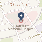 Lawrence & Memorial Hospital on map