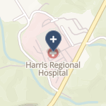 Harris Regional Hospital on map