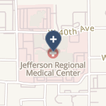 Jefferson Regional Medical Center on map