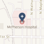 Mcpherson Hospital Inc on map