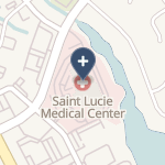 St Lucie Medical Center on map