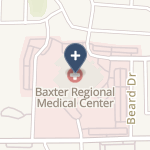 Baxter Regional Medical Center on map