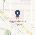 Magee General Hospital on map