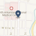 North Arkansas Regional Medical Center on map