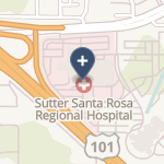 Sutter Santa Rosa Regional Hospital on map