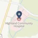 Highland Community Hospital on map