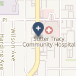 Sutter Tracy Community Hospital on map