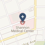 Shannon Medical Center on map