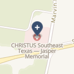 Christus Jasper Memorial Hospital on map