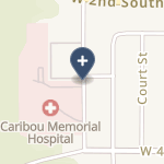 Caribou Memorial Hospital on map