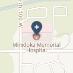 Minidoka Memorial Hospital on map