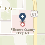 Fillmore County Hospital on map