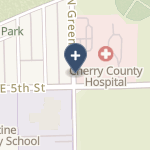 Cherry County Hospital on map