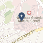 Northeast Georgia Medical Center, Inc on map