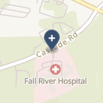 Fall River Hospital - Cah on map