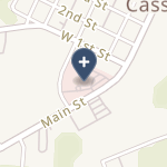 Mercy Hospital Cassville on map