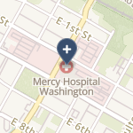Mercy Hospital Washington on map