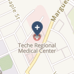 Teche Regional Medical Center on map