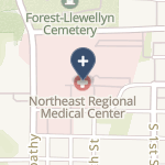 Northeast Regional Medical Center on map