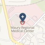 Maury Regional Hospital on map