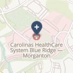 Carolinas Healthcare System-Blue Ridge on map