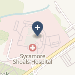 Sycamore Shoals Hospital on map