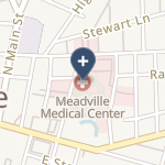 Meadville Medical Center on map