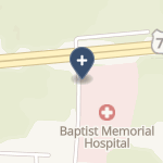 Baptist Memorial Hospital Huntingdon on map