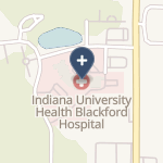 Indiana University Health Blackford Hospital on map