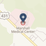 Marshall Medical Center on map