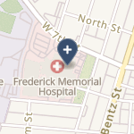 Frederick Memorial Hospital on map