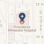 Providence Milwaukie Hospital on map