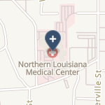 Northern Louisiana Medical Center on map
