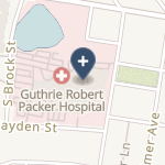 Robert Packer Hospital on map