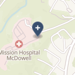 The Mcdowell Hospital on map